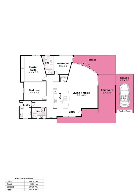 Floorplan of Homely house listing, 37 Elder Terrace, Glengowrie SA 5044