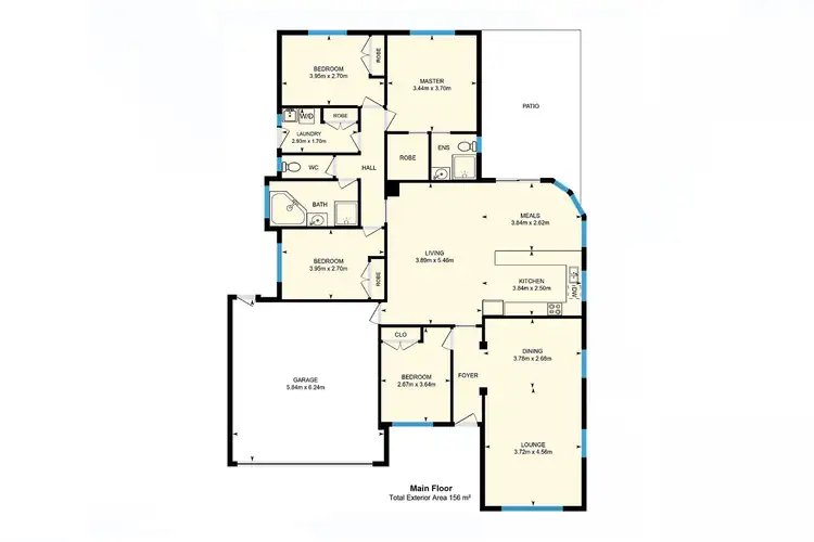 Floorplan of Homely house listing, 24 Shrivell Circuit, Dunlop ACT 2615