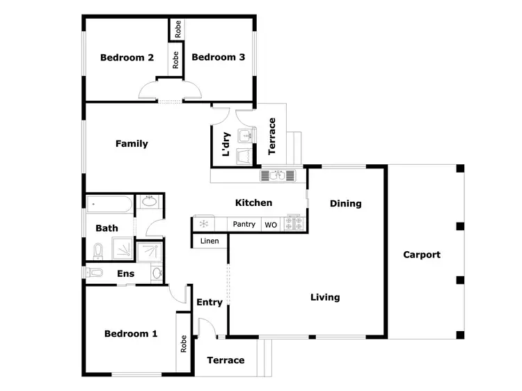 Floorplan of Homely house listing, 27 Kingsbury Street, Gowrie ACT 2904