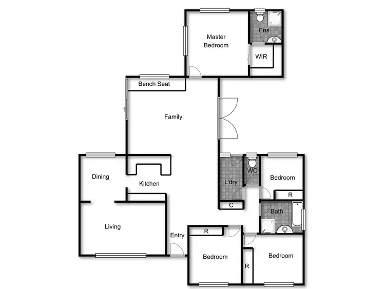 Floorplan of Homely house listing, 10 Arakoon Crescent, Isabella Plains ACT 2905