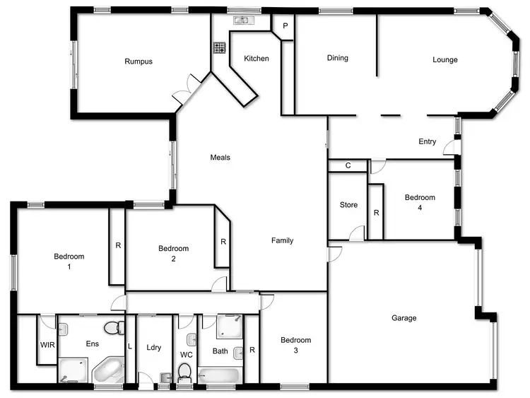 Floorplan of Homely house listing, 5 Decima Circuit, Nicholls ACT 2913