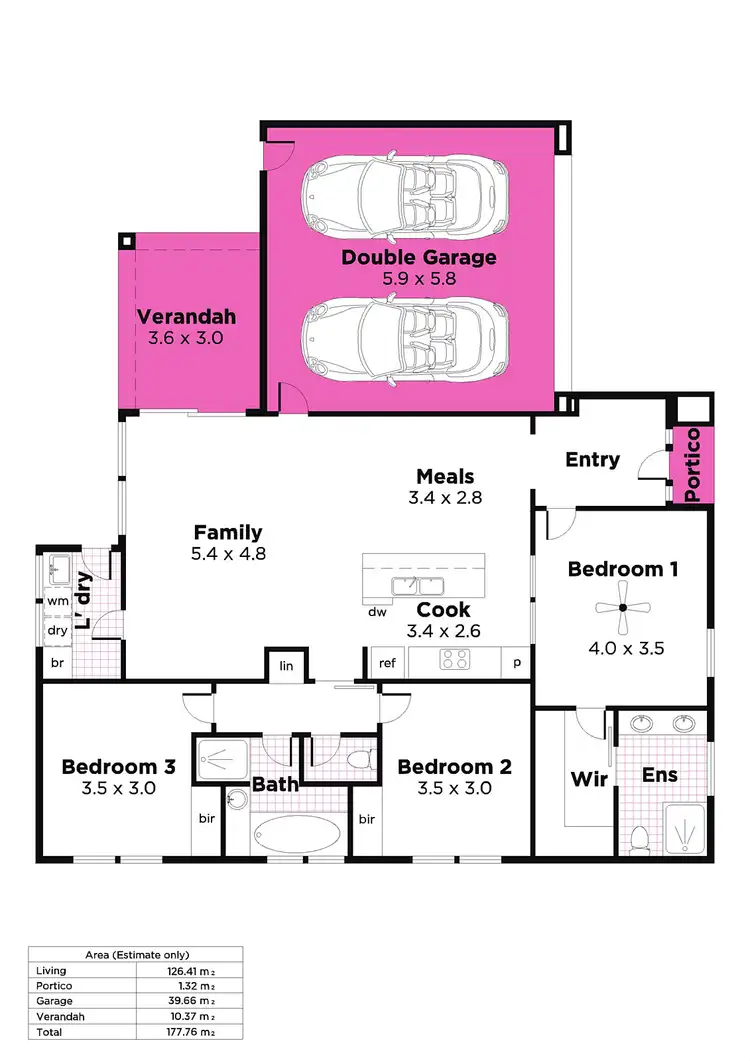 Floorplan of Homely house listing, 50a Wilton Avenue, Somerton Park SA 5044