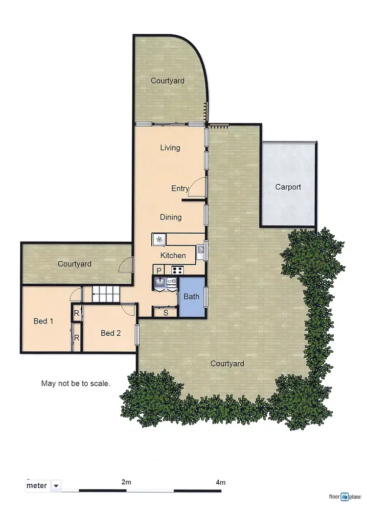 Floorplan of Homely house listing, 66A Mueller Street, Yarralumla ACT 2600