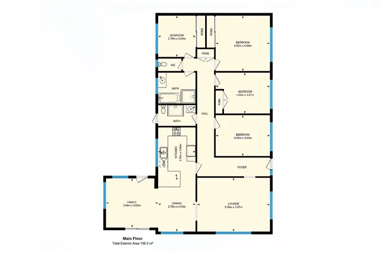 Floorplan of Homely house listing, 68 Endeavour Street, Red Hill ACT 2603