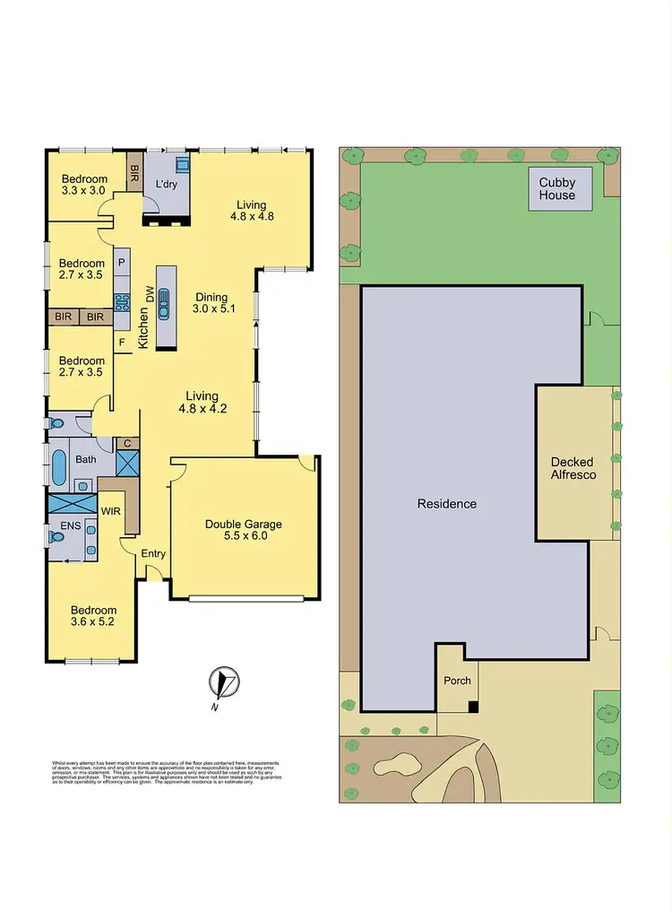 Floorplan of Homely house listing, 91 Eliot Avenue, Doreen VIC 3754
