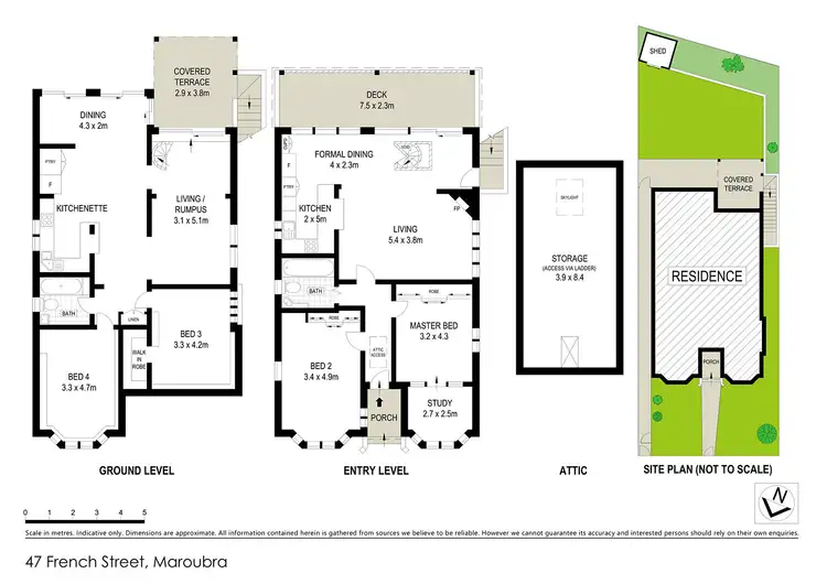 Floorplan of Homely house listing, 47 French Street, Maroubra NSW 2035