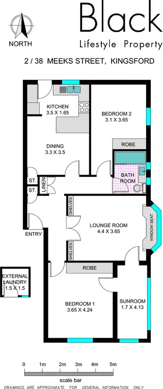 Floorplan of Homely apartment listing, 2/38 Meeks Street, Kingsford NSW 2032