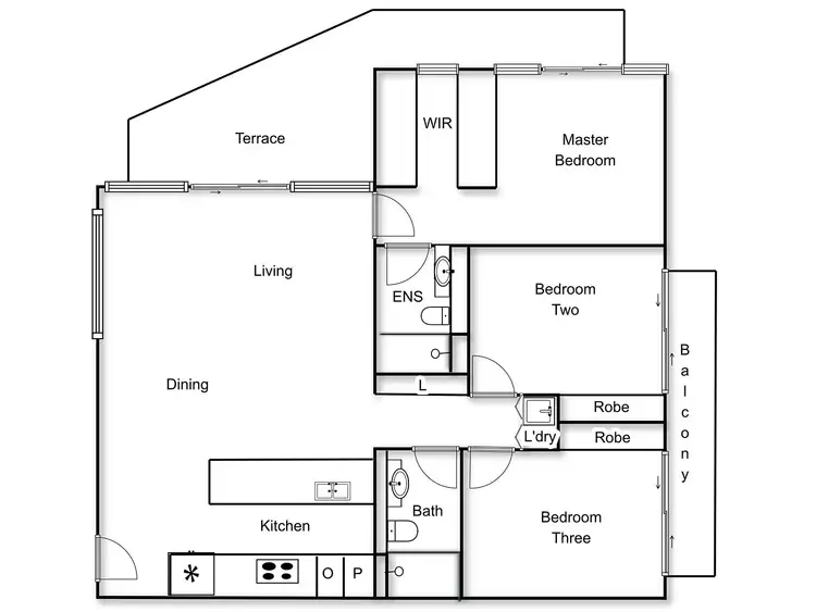 Floorplan of Homely apartment listing, 80/18 Austin  Street, Griffith ACT 2603