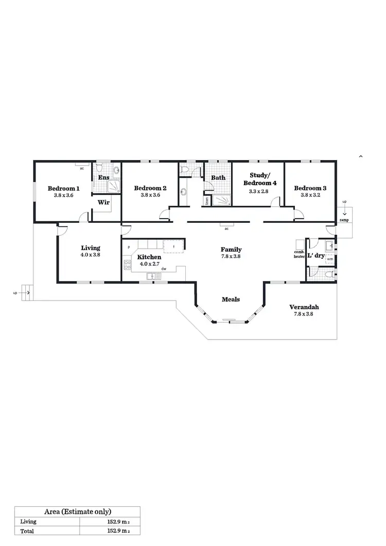Floorplan of Homely house listing, 113 River Vine Court, White Sands SA 5253