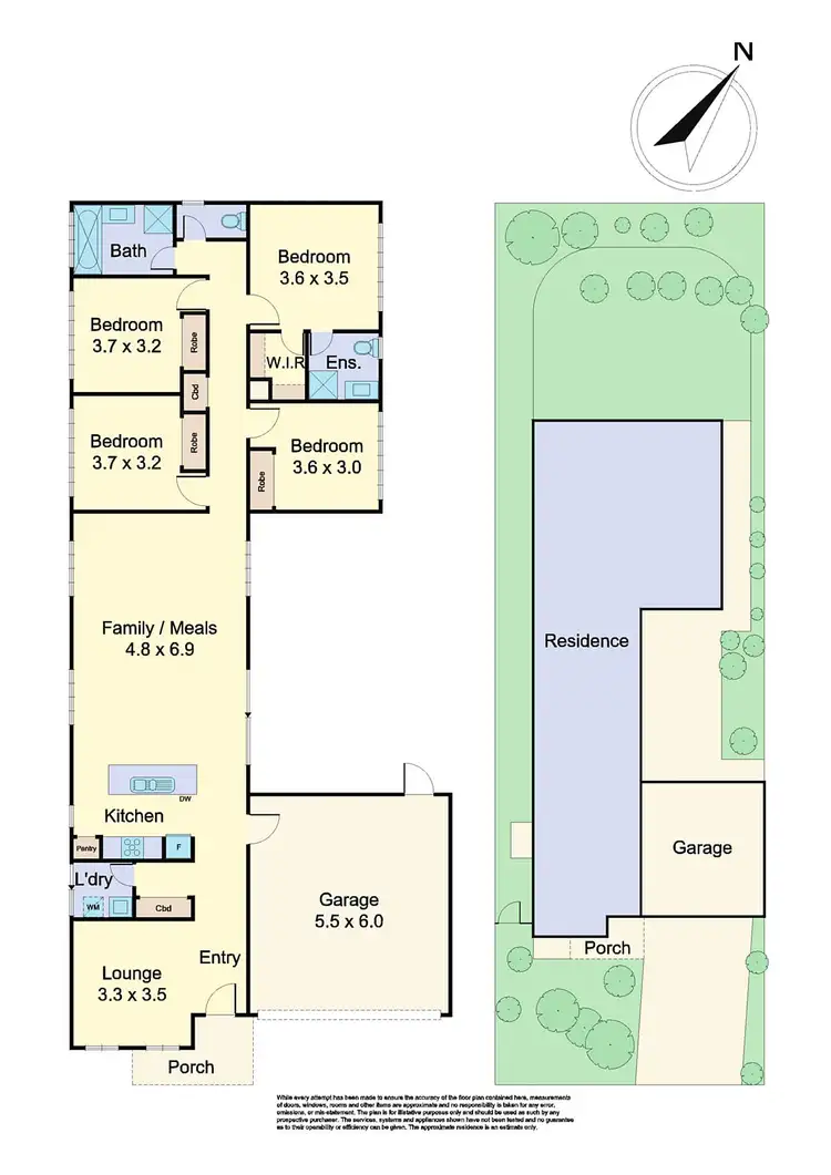 Floorplan of Homely house listing, 50 Merredin Circuit, Doreen VIC 3754