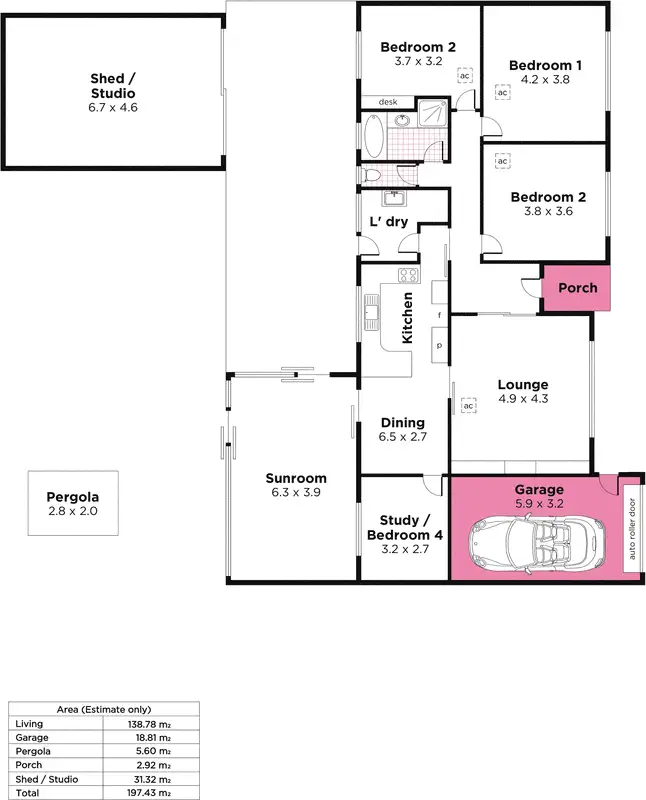 Floorplan of Homely house listing, 9 Dunrobin Street, Lockleys SA 5032