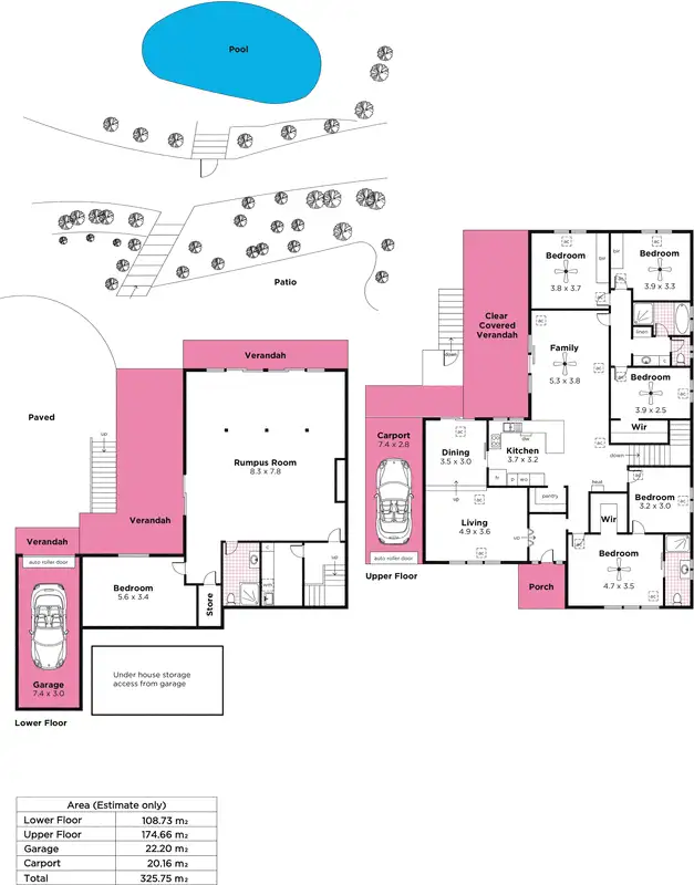 Floorplan of Homely house listing, 17 Tallarook Road, Hawthorndene SA 5051