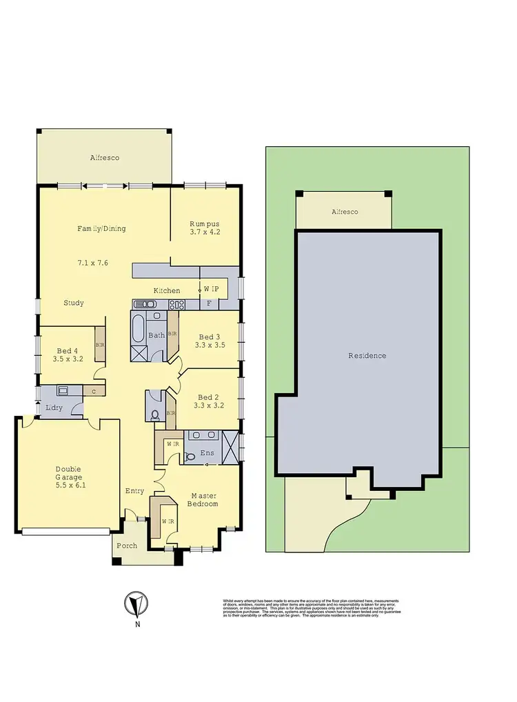 Floorplan of Homely house listing, 4 Journey Avenue, Doreen VIC 3754