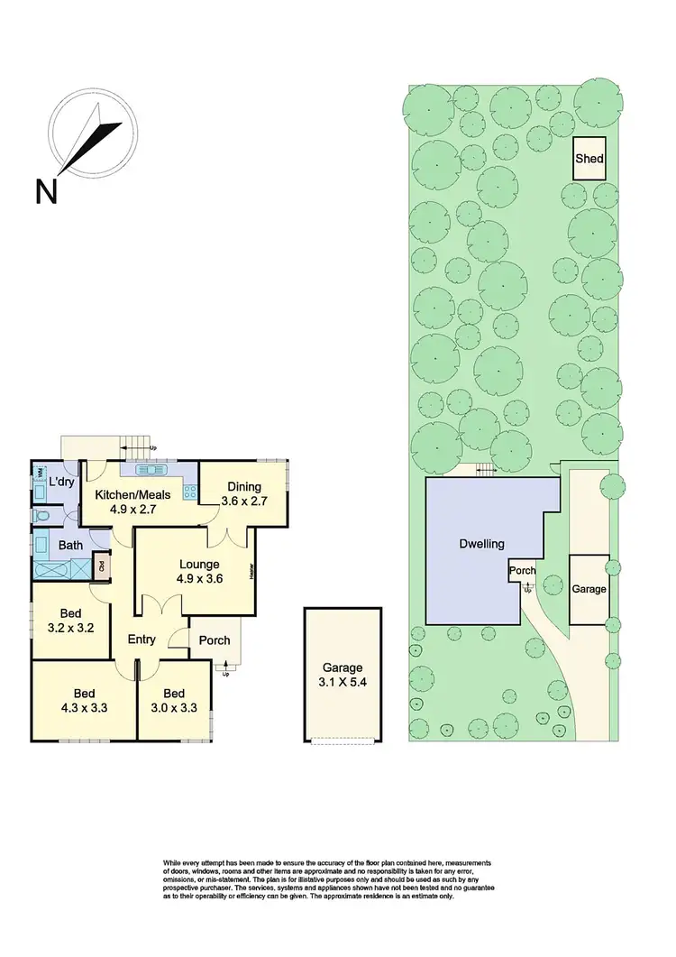 Floorplan of Homely house listing, 14 Anama Street, Greensborough VIC 3088
