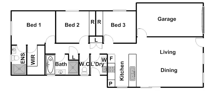Floorplan of Homely house listing, 4 Kavangal Circuit, Ngunnawal ACT 2913