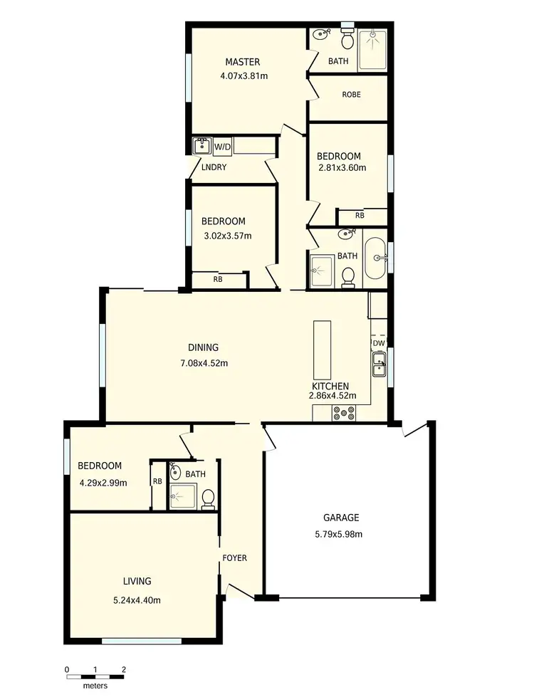 Floorplan of Homely house listing, 5 Philip Hodgins Street, Wright ACT 2611