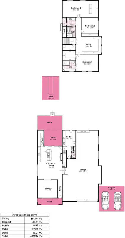 Floorplan of Homely house listing, 1 Coppins Road, Urrbrae SA 5064
