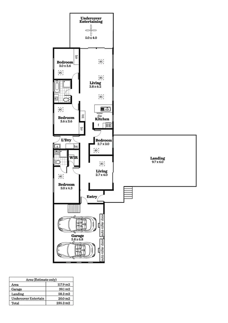 Floorplan of Homely house listing, 30 O'Donnell Drive, Littlehampton SA 5250