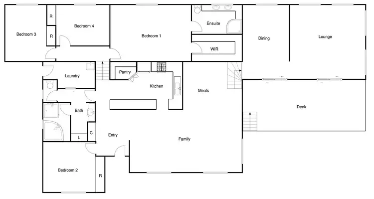 Floorplan of Homely house listing, 5 Hindle Place, Gordon ACT 2906