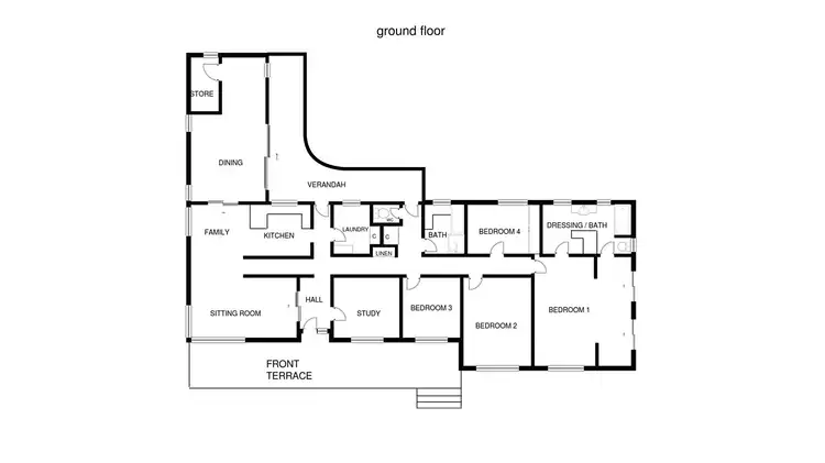 Floorplan of Homely house listing, 2 Union Street, Tharwa ACT 2620
