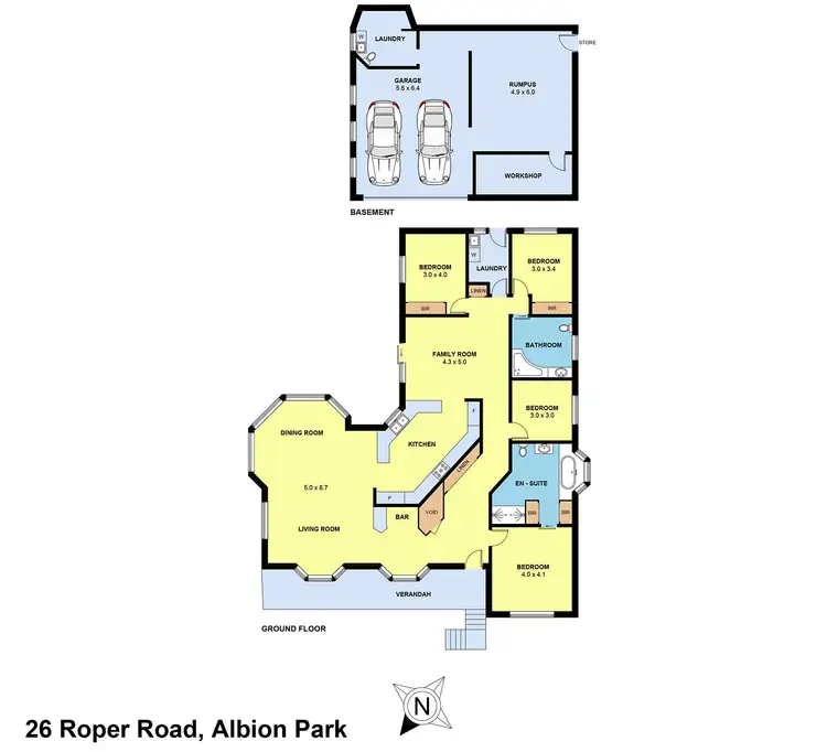 Floorplan of Homely house listing, 26 Roper Road, Albion Park NSW 2527
