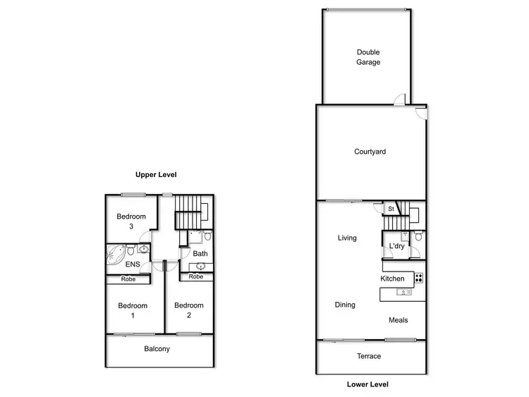 Floorplan of Homely townhouse listing, 15/25 Aspinall Street, Watson ACT 2602