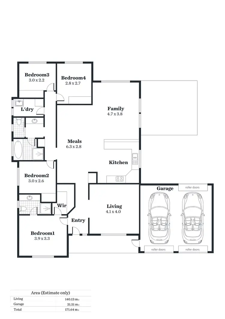 Floorplan of Homely house listing, Address available on request