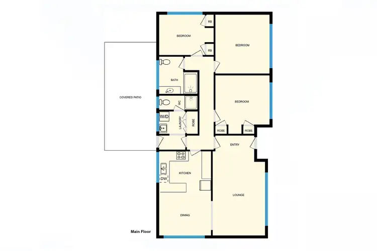 Floorplan of Homely house listing, 22 Windeyer Street, Watson ACT 2602