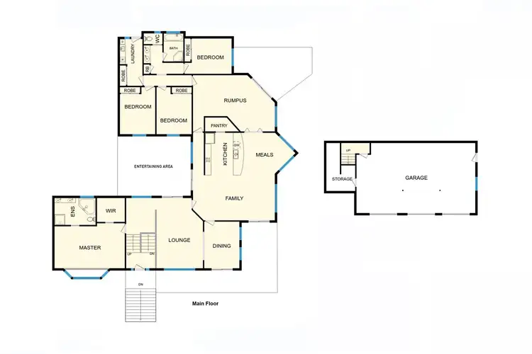Floorplan of Homely house listing, 8 Strutt Place, Gordon ACT 2906