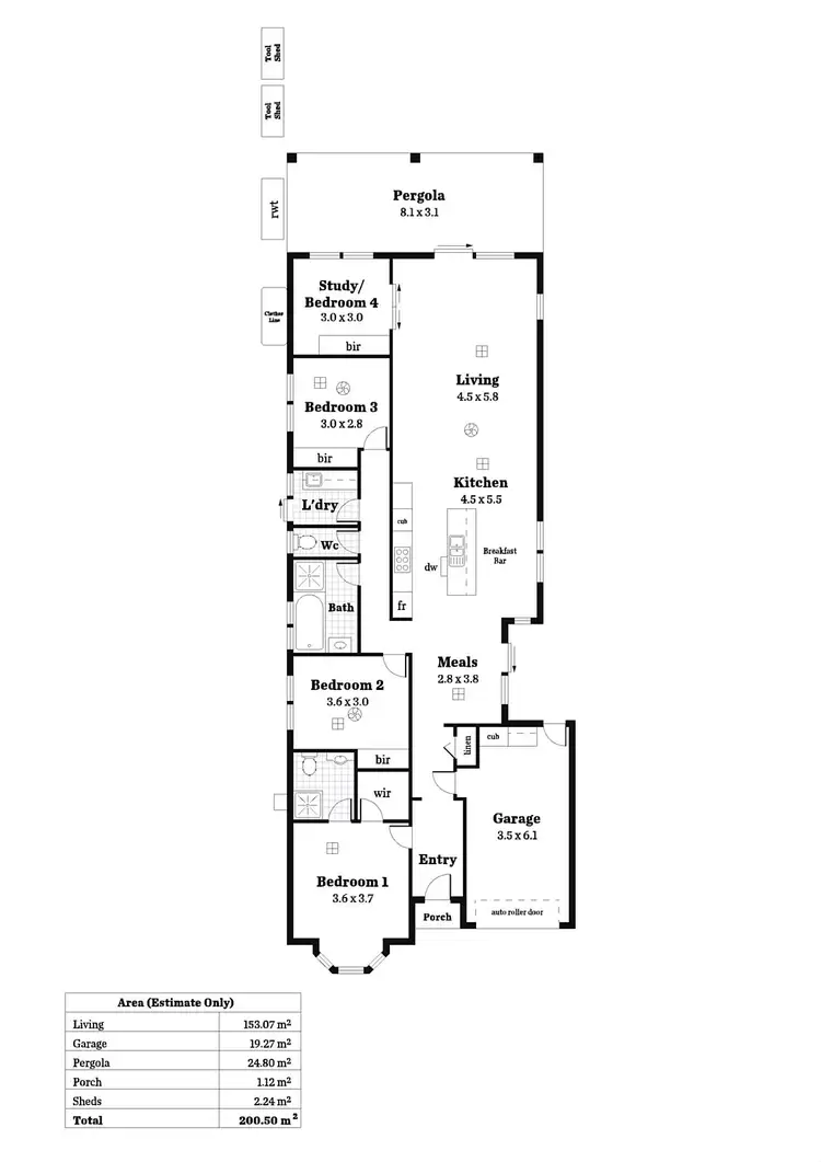 Floorplan of Homely house listing, 29 Bundey Street, Magill SA 5072