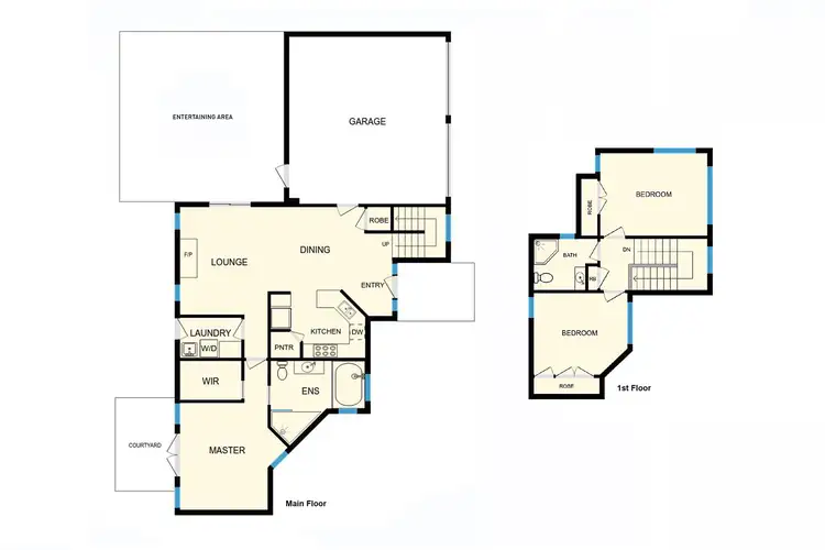 Floorplan of Homely house listing, 43b Mueller Street, Yarralumla ACT 2600