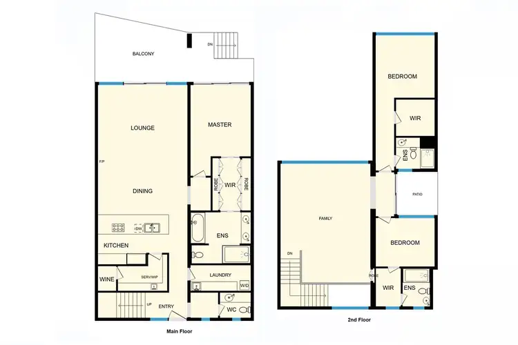 Floorplan of Homely townhouse listing, 4/17 Trevillian Quay, Kingston ACT 2604