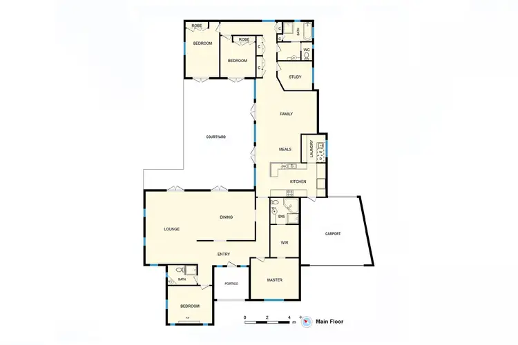 Floorplan of Homely house listing, 14 Gooreen Street, Reid ACT 2612