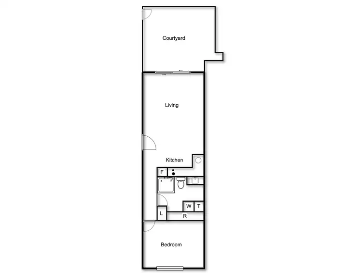 Floorplan of Homely unit listing, 48/289 Flemington Road, Franklin ACT 2913