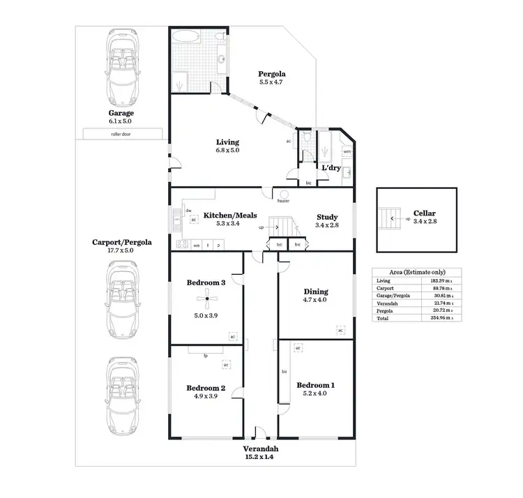 Floorplan of Homely house listing, 70 Cambridge Terrace, Malvern SA 5061