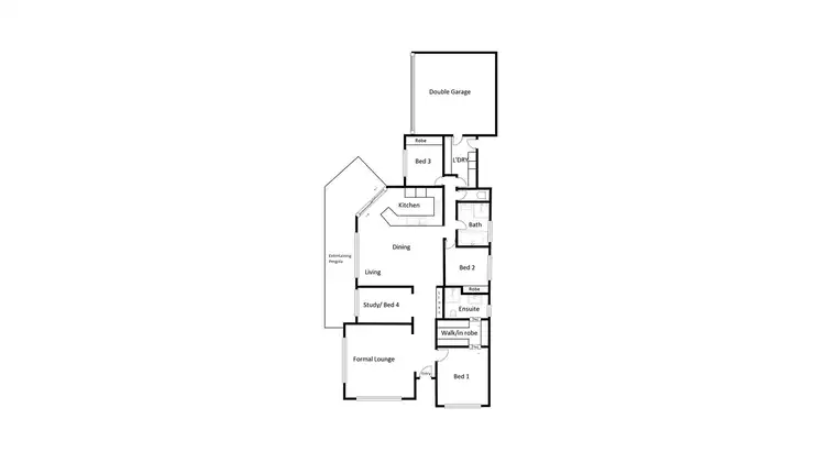 Floorplan of Homely house listing, 83 Newdegate Street, Deakin ACT 2600