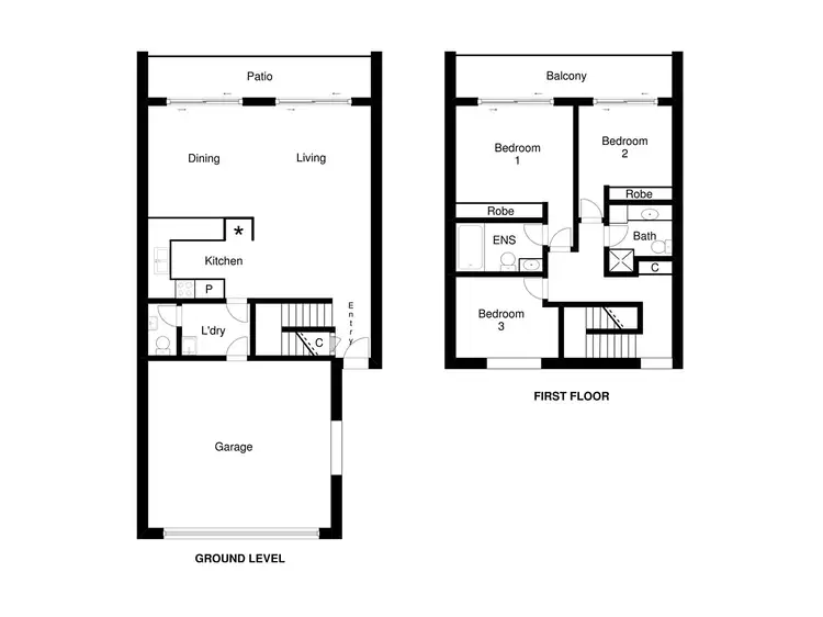 Floorplan of Homely townhouse listing, 9/21 Aspinall Street, Watson ACT 2602