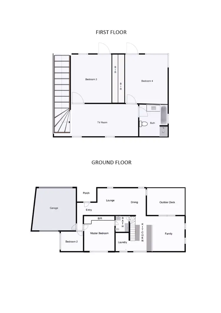 Floorplan of Homely house listing, 1 Purser Street, Chifley ACT 2606