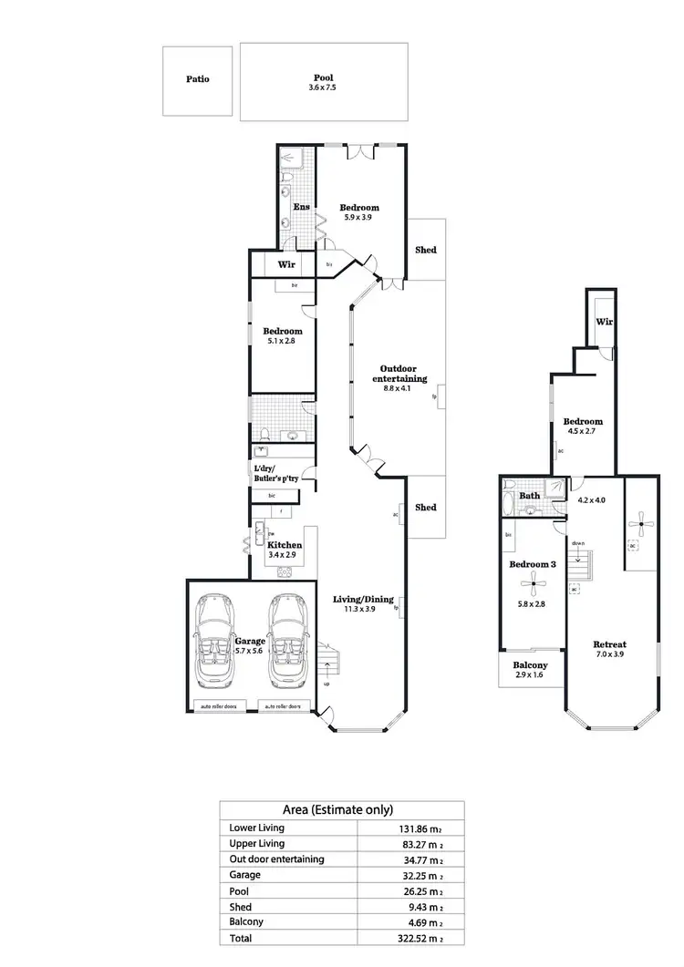 Floorplan of Homely house listing, 2a Frederick Street, Glengowrie SA 5044