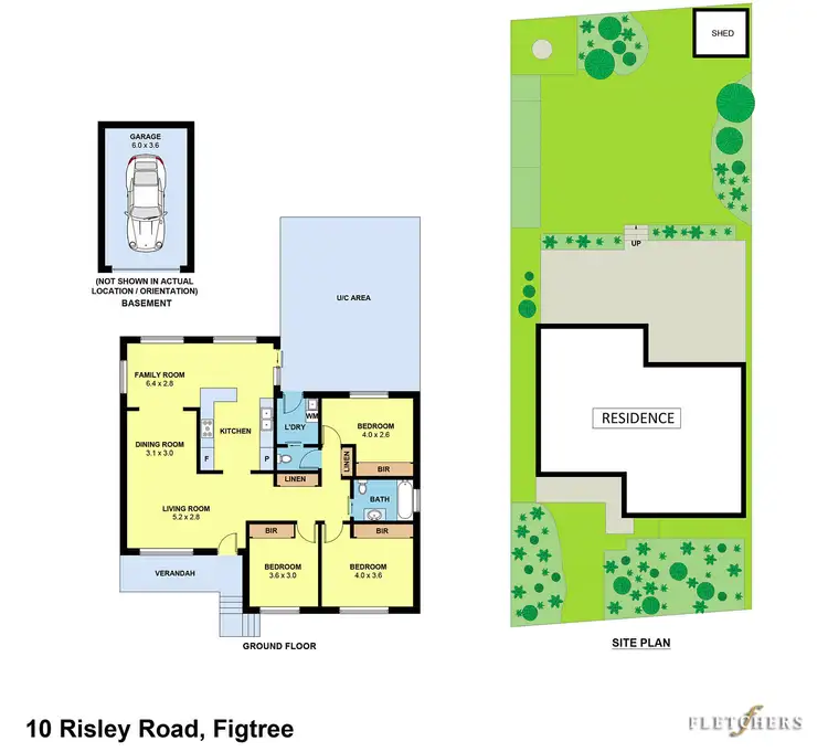 Floorplan of Homely house listing, 10 Risley Road, Figtree NSW 2525