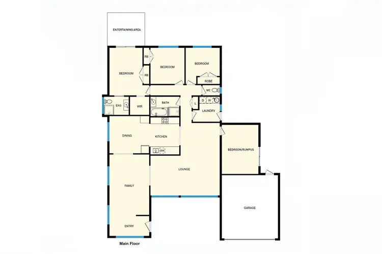 Floorplan of Homely house listing, 13 Pandanus Street, Fisher ACT 2611