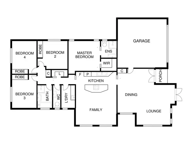 Floorplan of Homely house listing, 113 Norman Fisher Circuit, Bruce ACT 2617