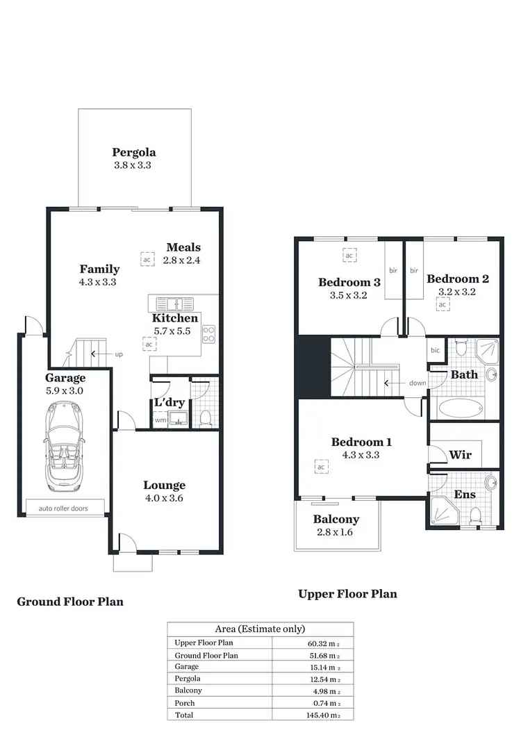 Floorplan of Homely townhouse listing, 11 Mulcra Avenue, Park Holme SA 5043