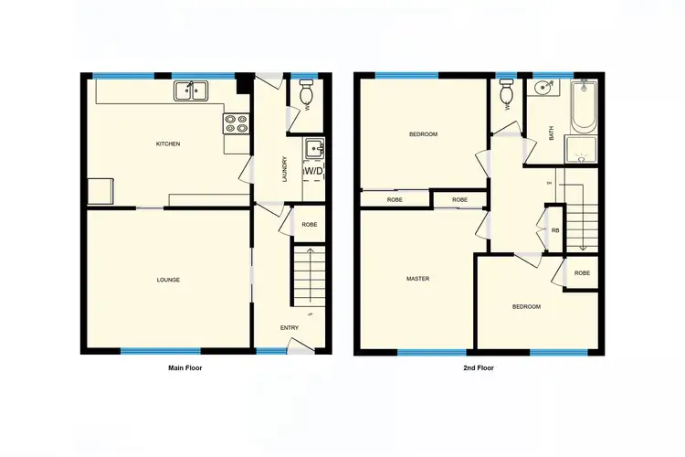 Floorplan of Homely townhouse listing, 4 Conder Street, Weston ACT 2611