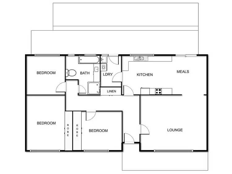 Floorplan of Homely house listing, 5 Wirraway Crescent, Scullin ACT 2614