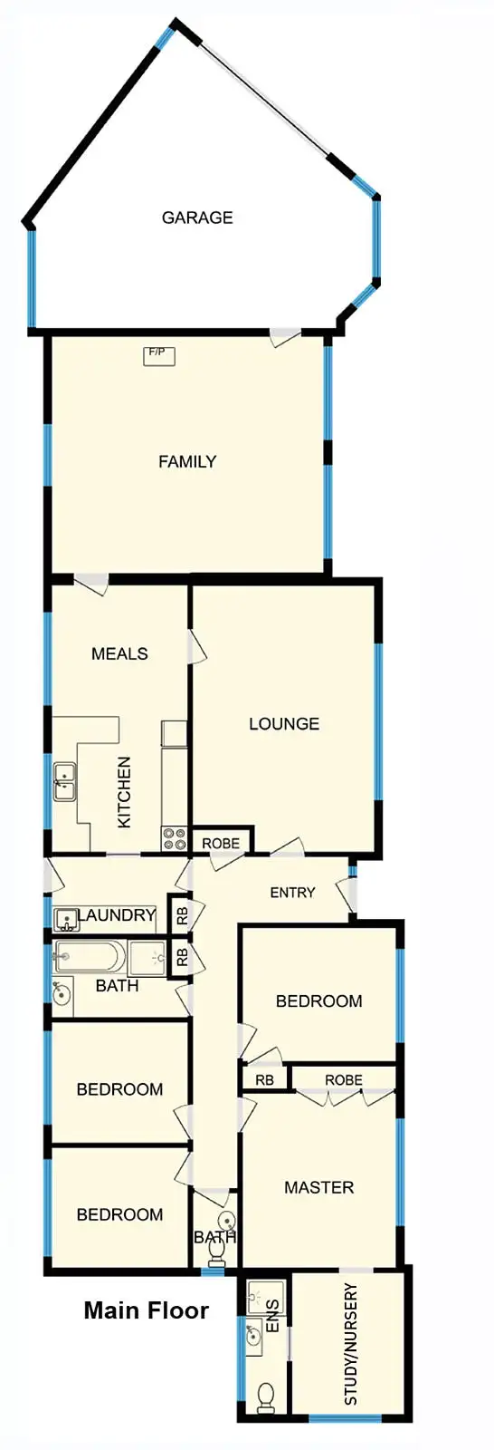 Floorplan of Homely house listing, 52 Longerenong Street, Farrer ACT 2607