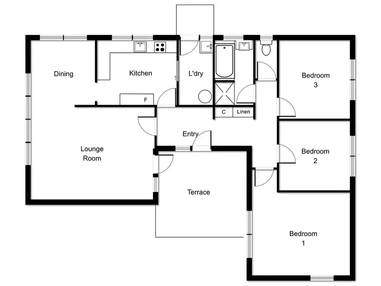 Floorplan of Homely house listing, 20 Durack Street, Downer ACT 2602