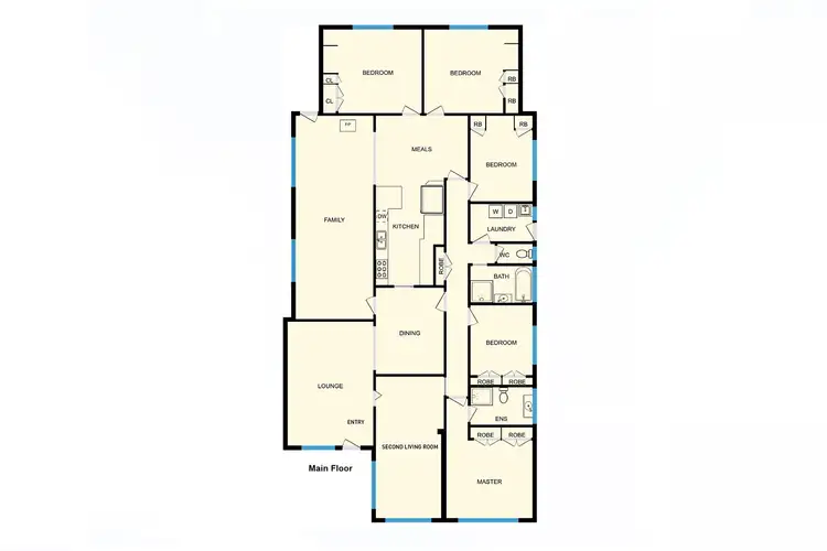 Floorplan of Homely house listing, 25 Emerton Street, Evatt ACT 2617