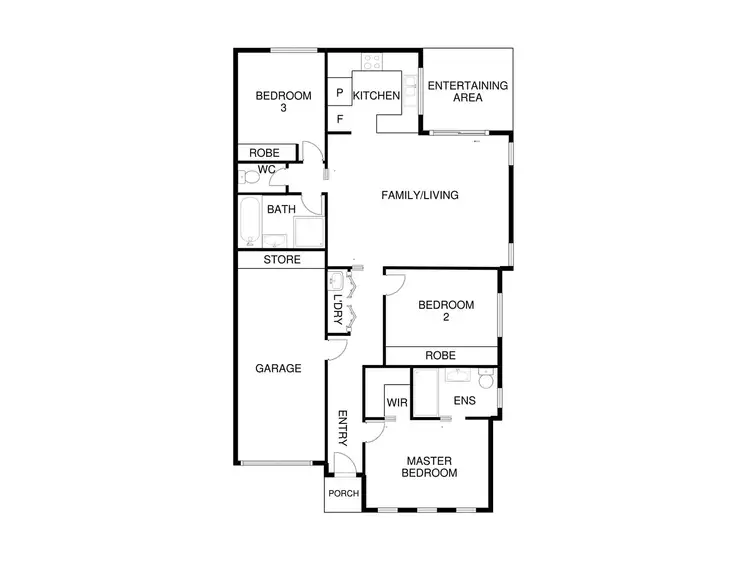 Floorplan of Homely house listing, 25 Rockwood Street, Casey ACT 2913