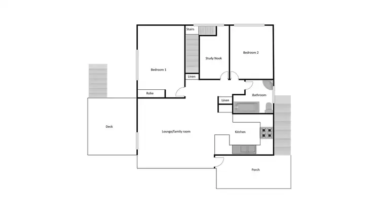 Floorplan of Homely house listing, 14 Merinda Street, Malua Bay NSW 2536